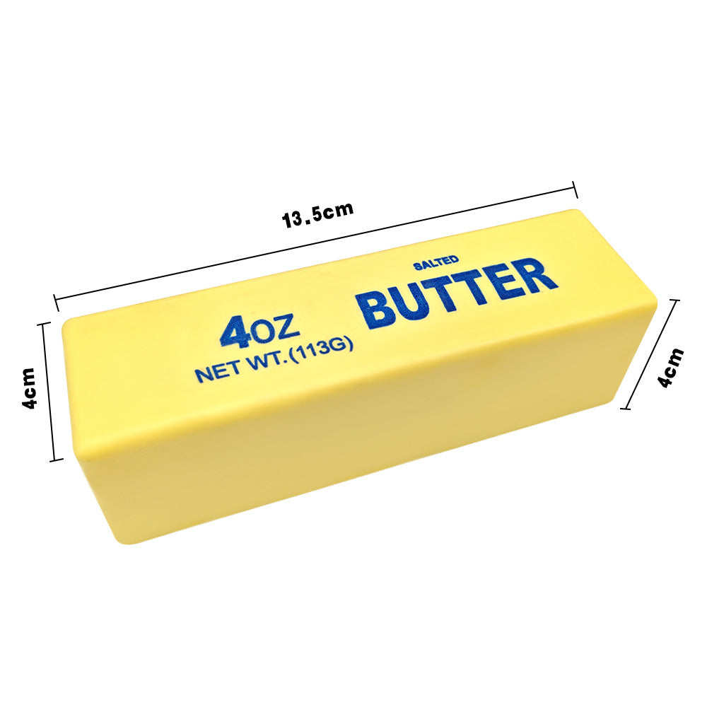 Large Butter Stick Slow Rebound Stress Relief Toy