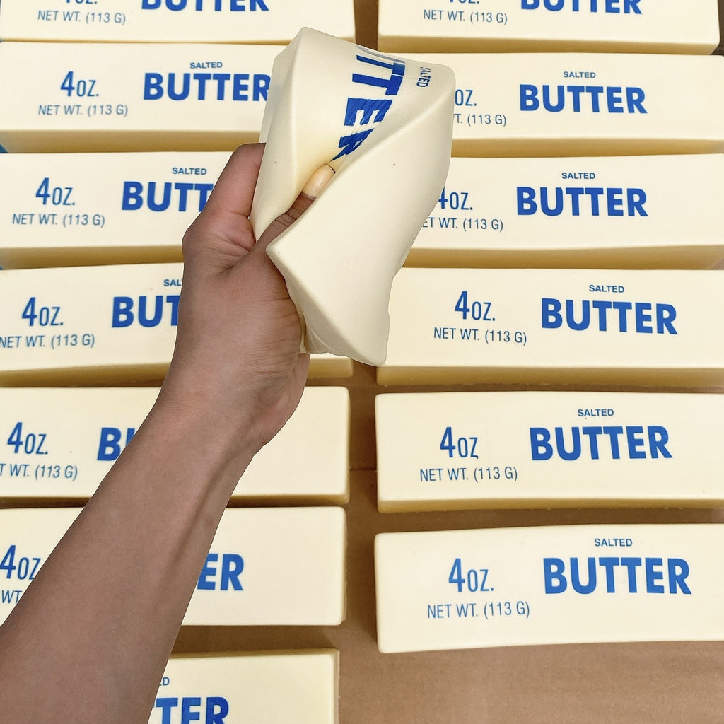 Large Butter Stick Slow Rebound Stress Relief Toy
